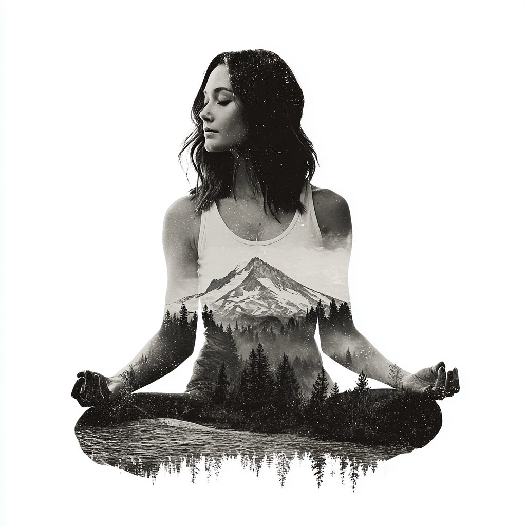MAIAM — Mount Shasta meditation portrait